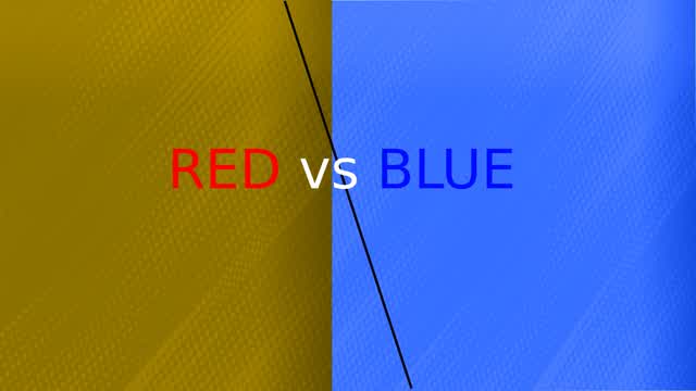 Red vs BIue