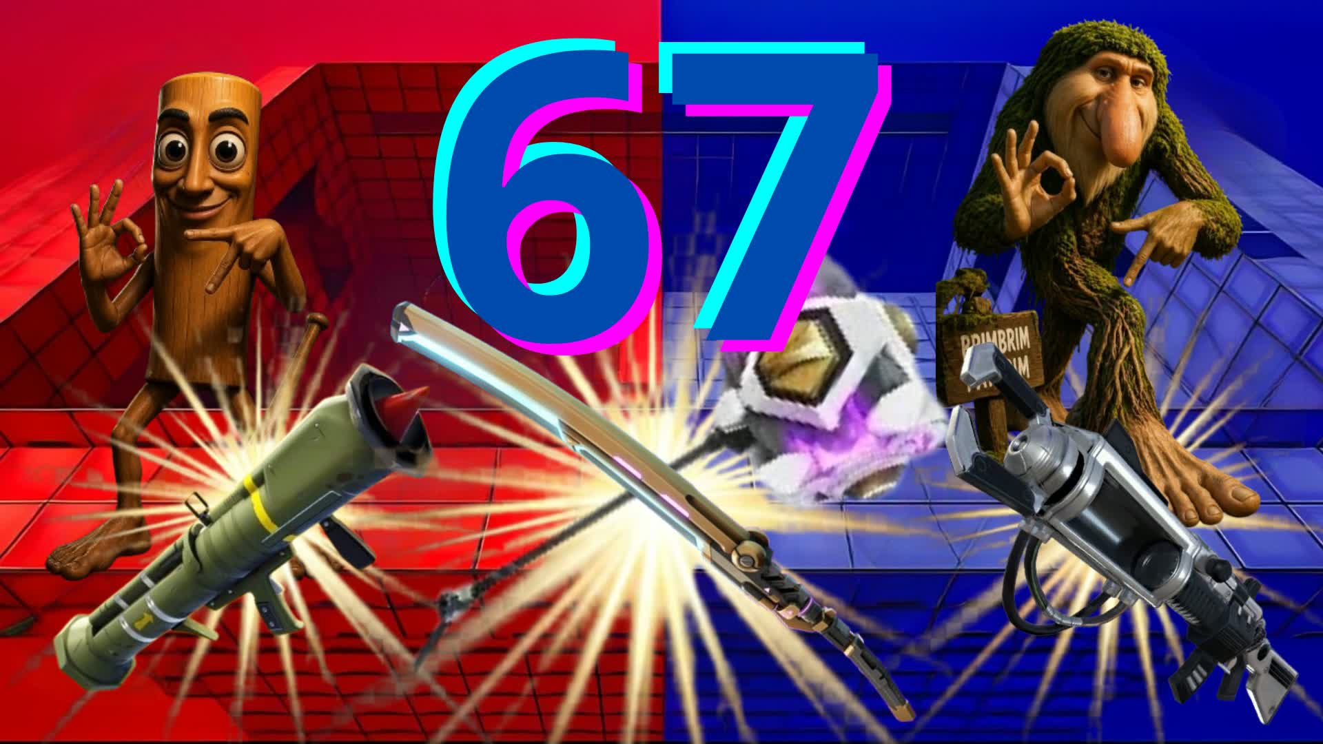 Big Ultimate Red VS Blue (secret)