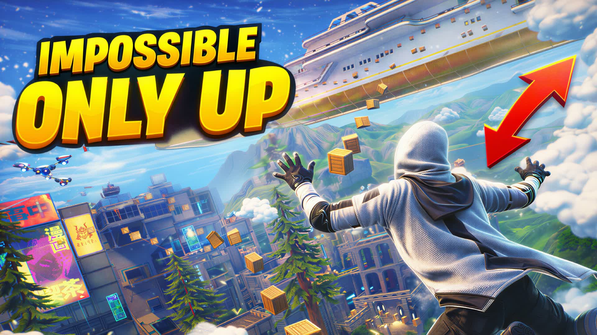 ONLY UP PARKOUR CHALLENGE ⏱️