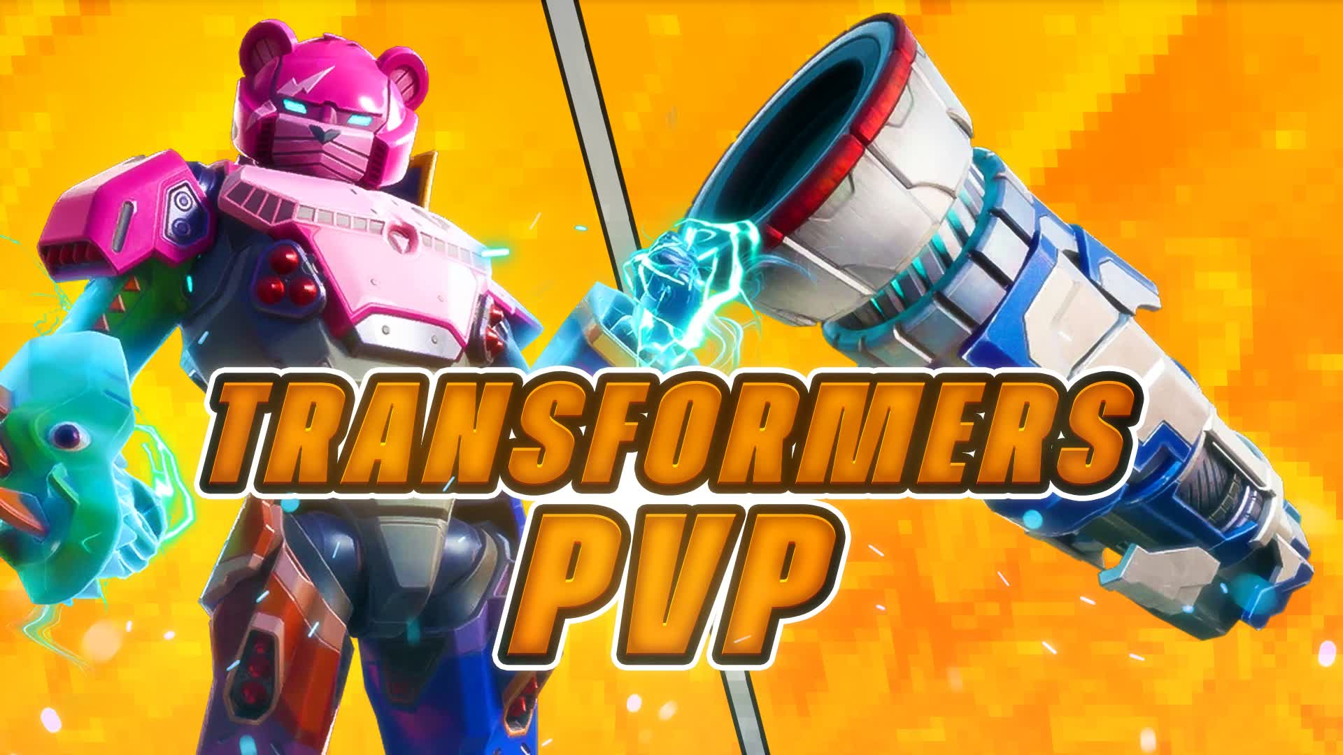 Transformers PvP 067766243789 by swiftyrr Fortnite Creative Map