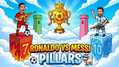 RONALDO VS MESSI PILLARS🐐