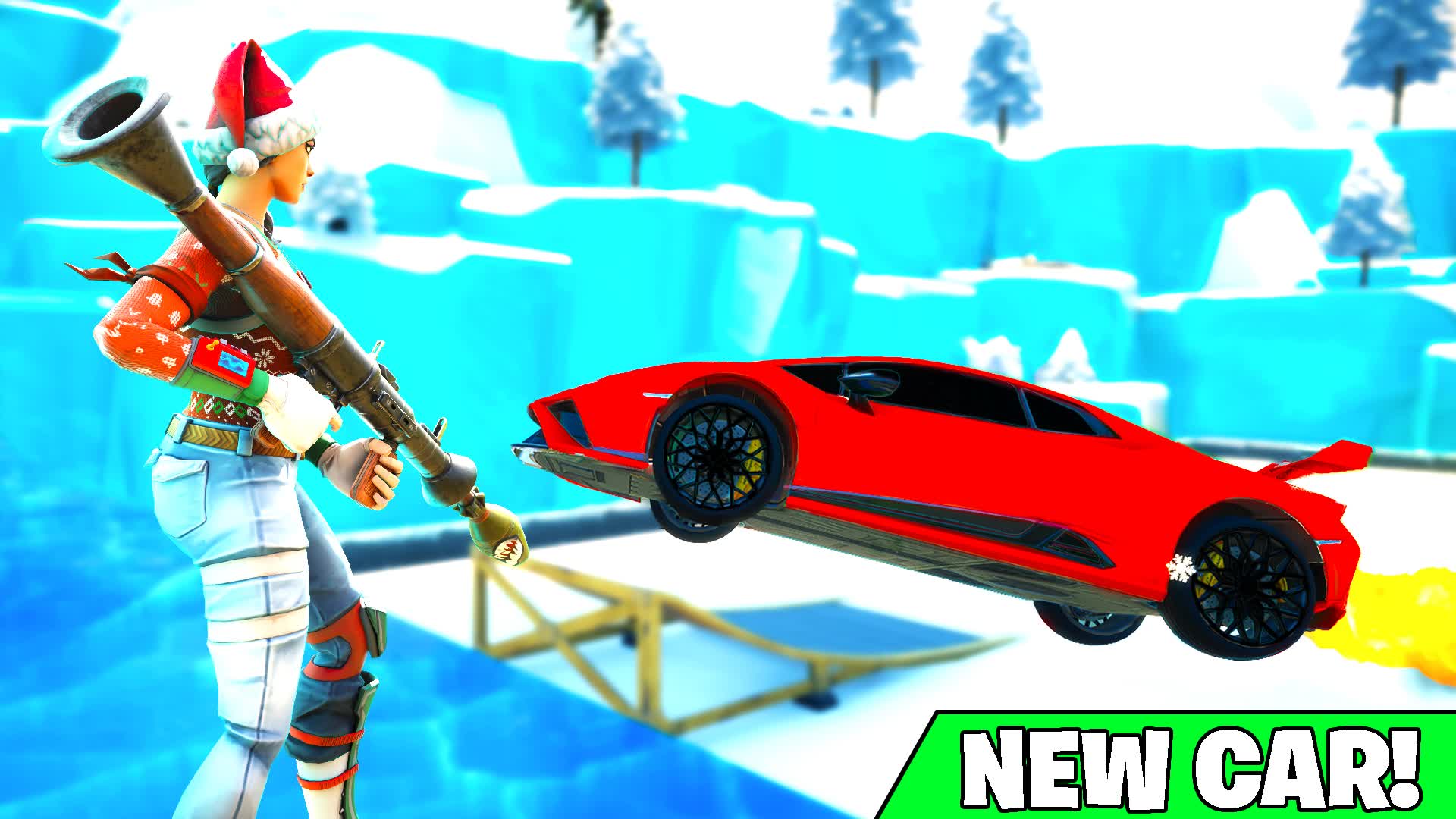 Winter Rockets VS Cars