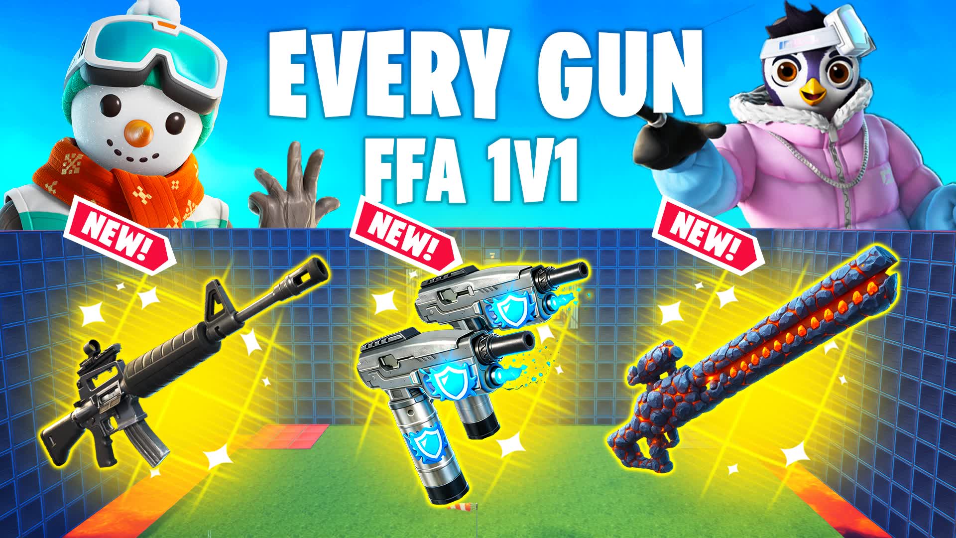 Arena Every Gun 1v1 FFA