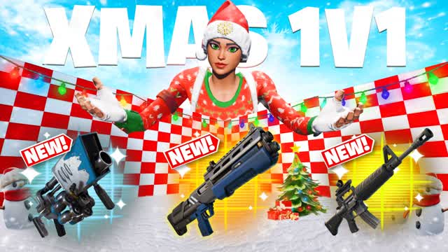 🎄CHRISTMAS 1V1 - ALL GUNS & VEHICLES🎄