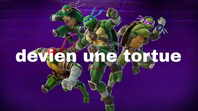 Deviens une tortue