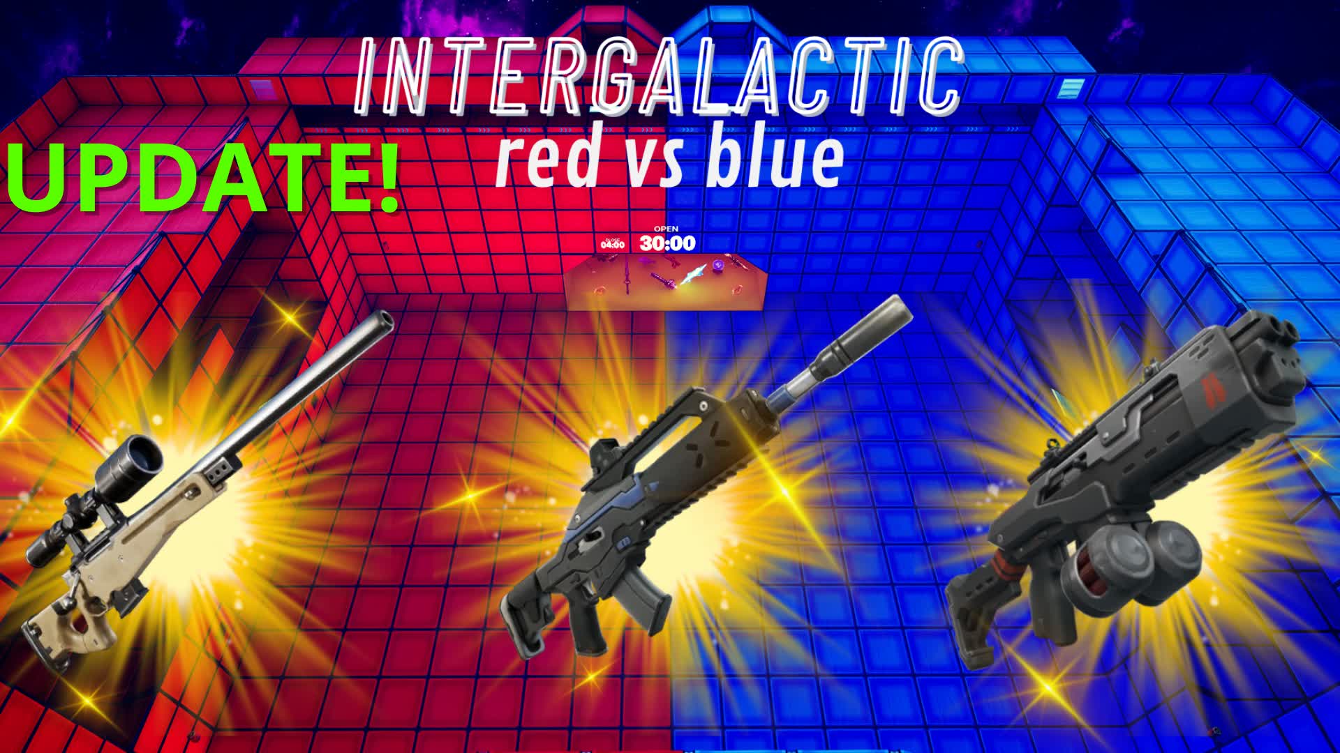 🔴UPDATE🔵 Intergalactic Red Vs Blue