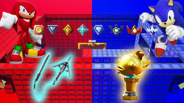 Crazy RED VS BLUE ranked