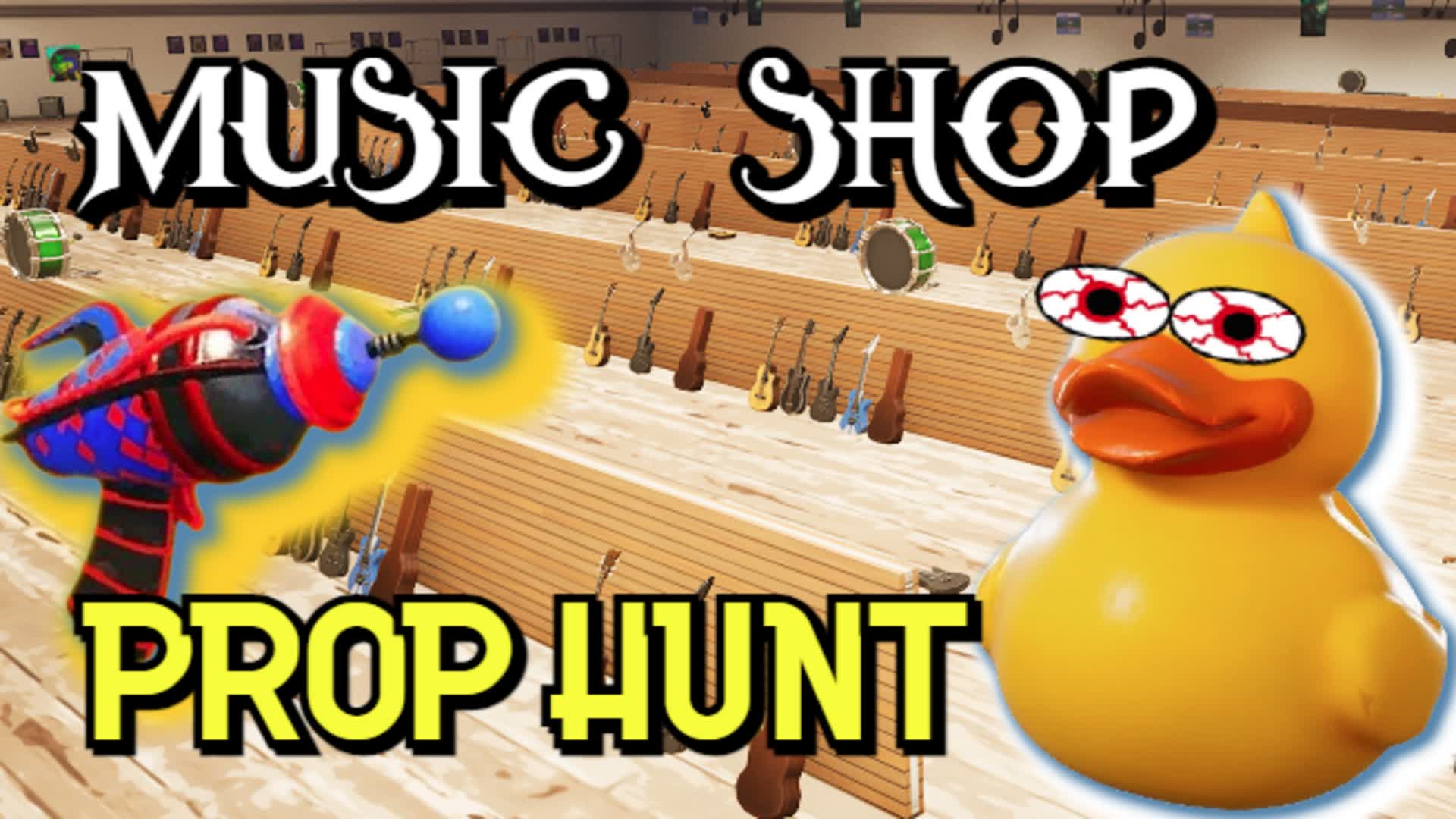 MUSIC SHOP PROP HUNT 8709 8187 1493 By Lktv Fortnite Creative Map music-shop-prop-hunt-8709-8187-1493-by-lktv-fortnite-creative-map