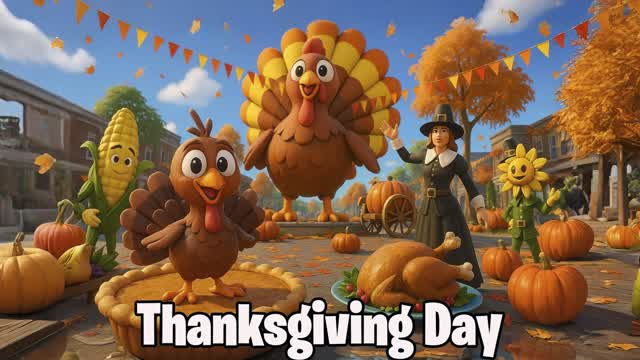 🍗 THANKSGIVING DAY 🥳