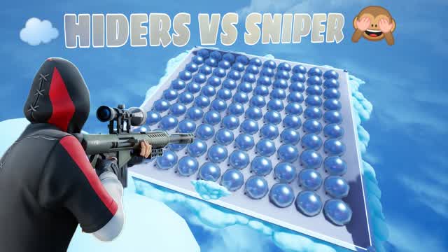 ☁️ HIDERS VS SNIPER 🙈