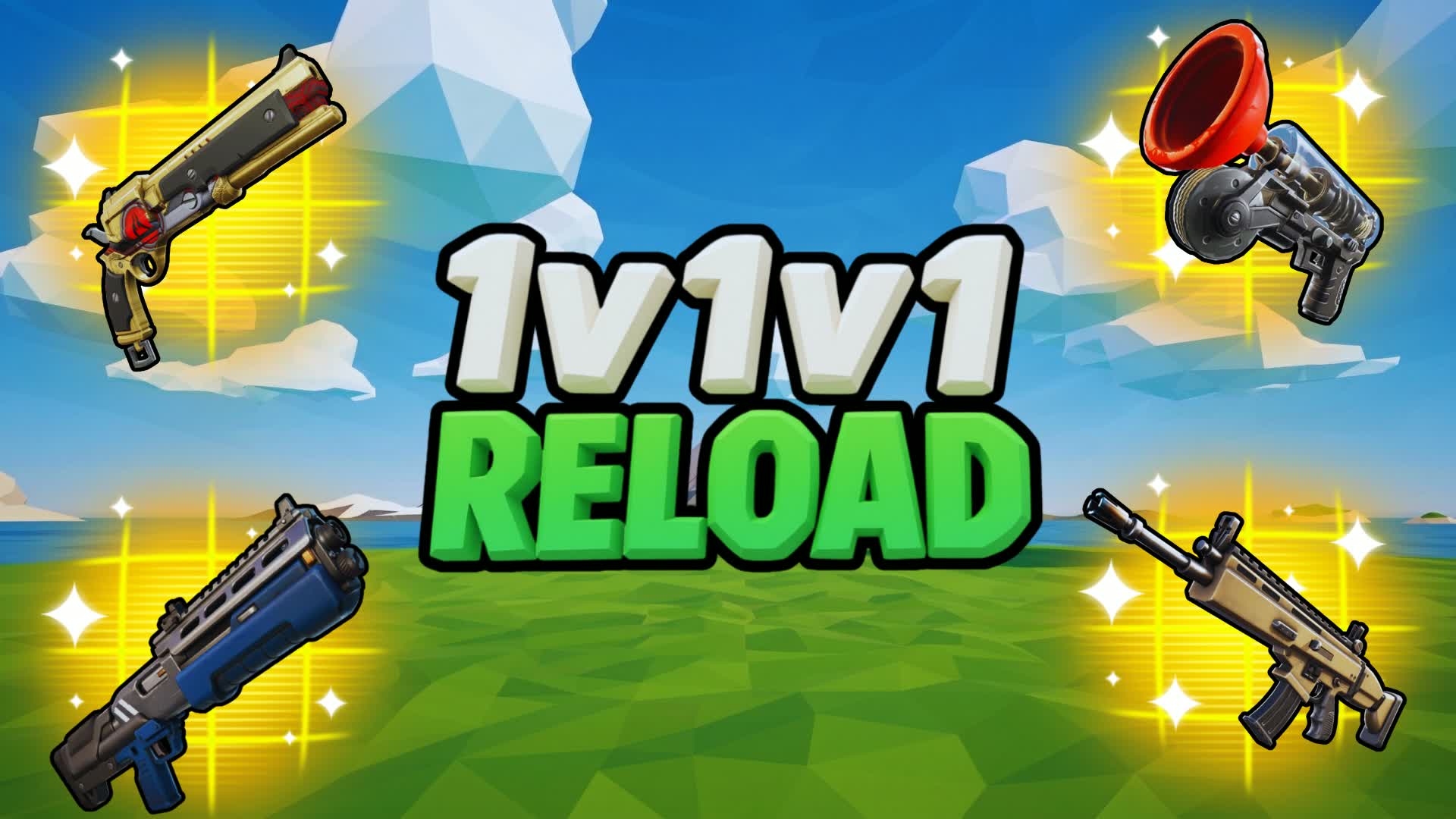 1v1v1 Reload Low Poly