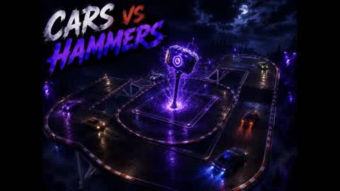 Hammers VS Cars (1V8)