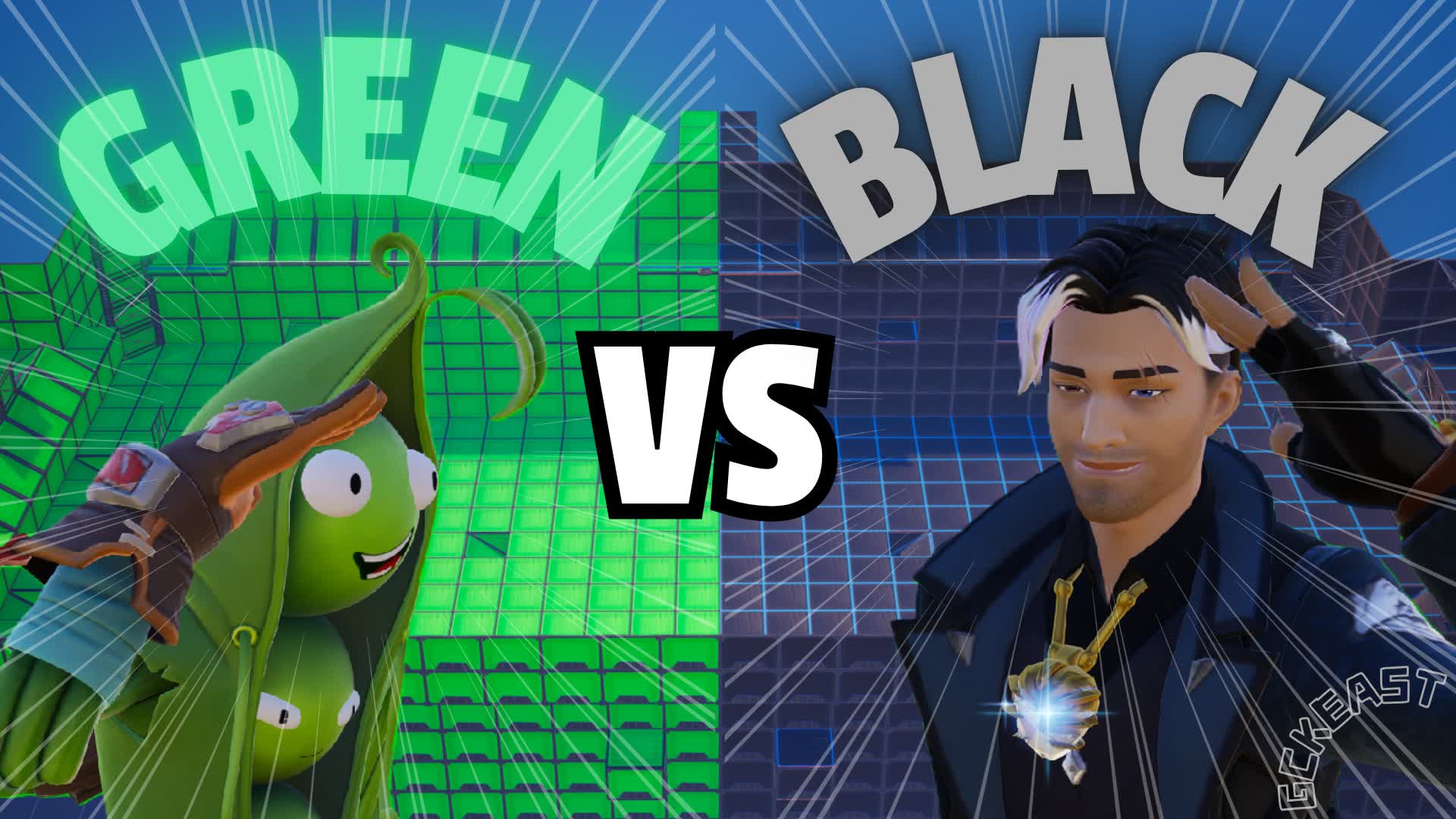 TDM🍀GREEN VS ⬛BLACK