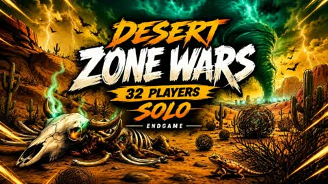 DESERT ZONE WARS - 32 PLAYERS ONLY CAMP
