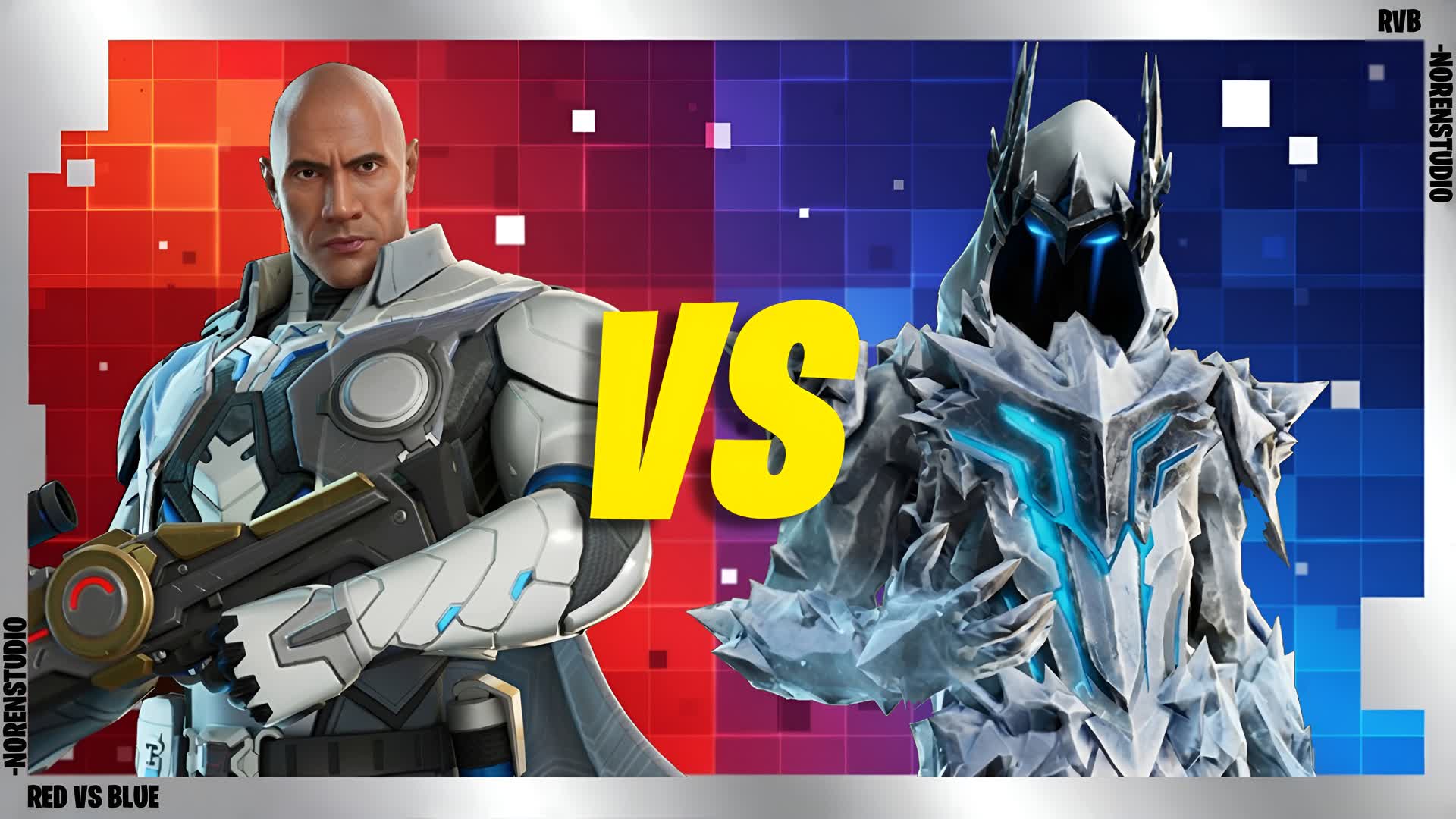 🥶 創立者 vs. アイスキング レッド vs. ブルー！ 🔴🔵