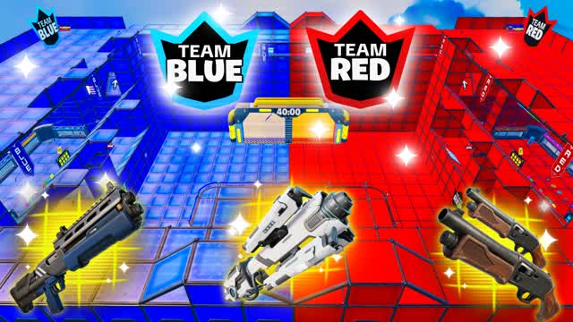 RED VS BLUE POWER UP 🔴🔵