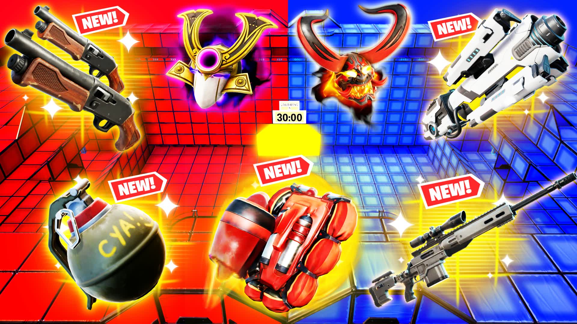 DEMON RED VS BLUE 🔴🔵