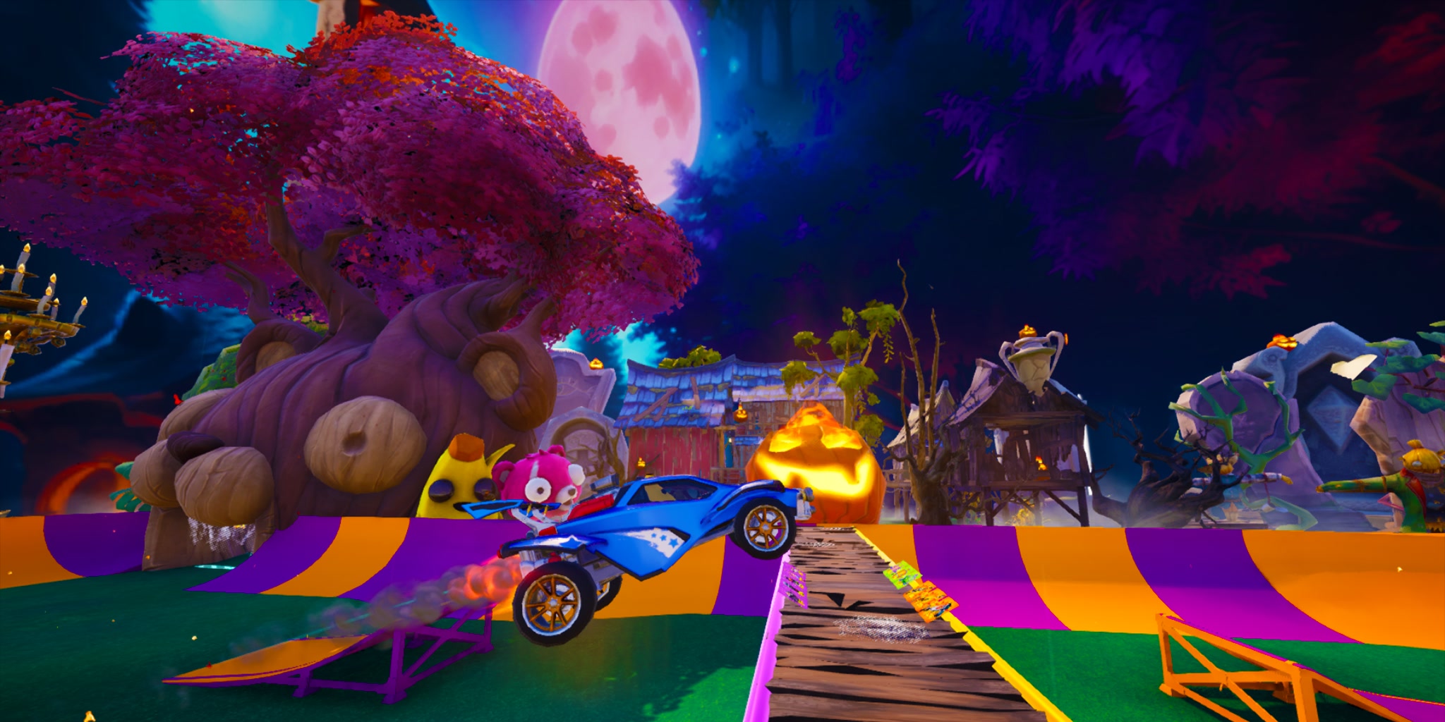 ROCKETS VS CARS - HALLOWEEN DRIVE