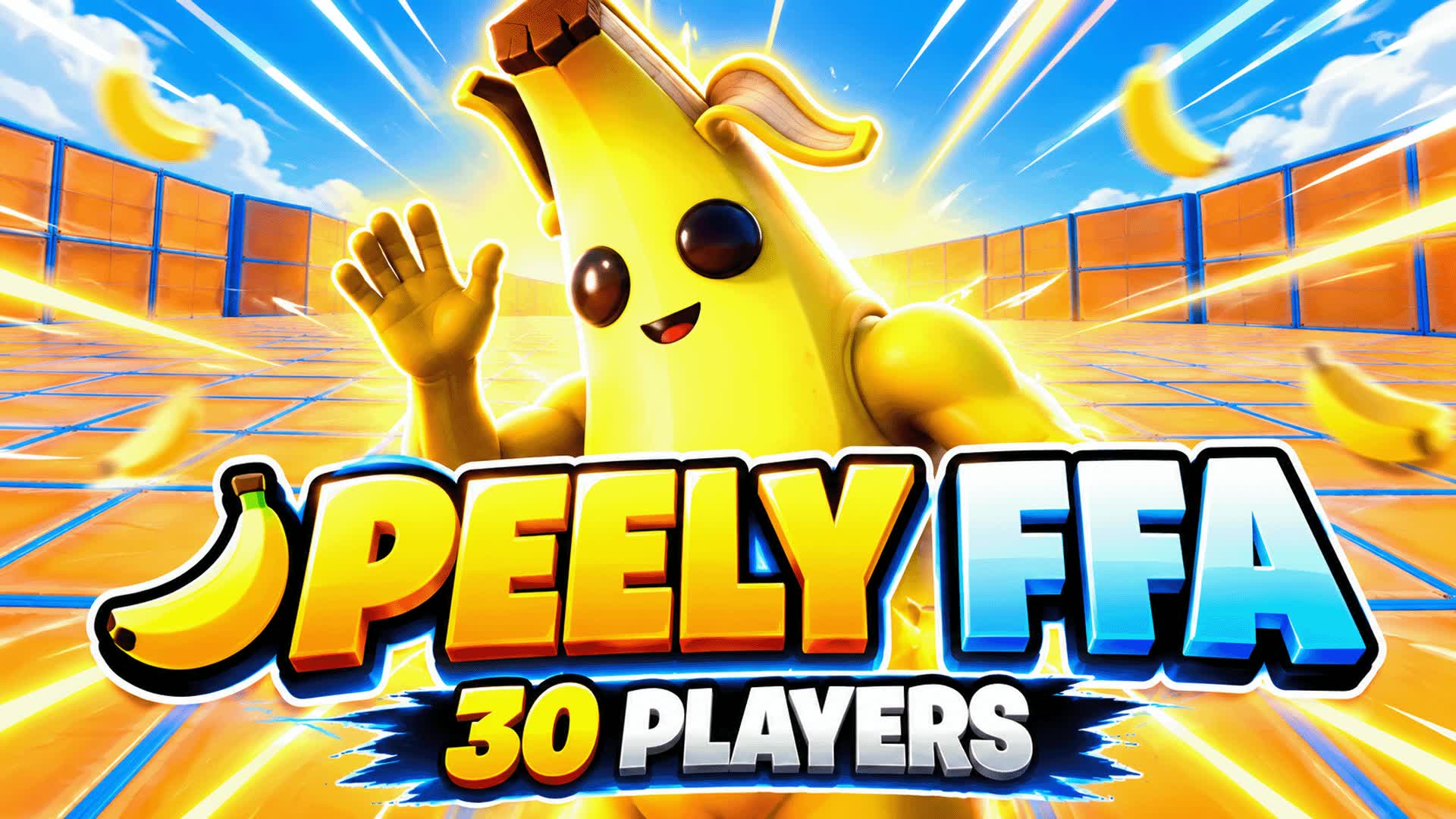 🍌PEELY FFA | 30 PLAYERS - Fortnite island 0396-8312-4825 by ssiss1