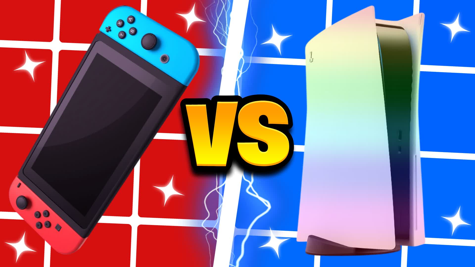 ULTIMATE SWITCH VS PS5 RED VS BLUE 🔴🔵