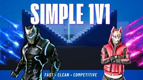 simple 1v1 map