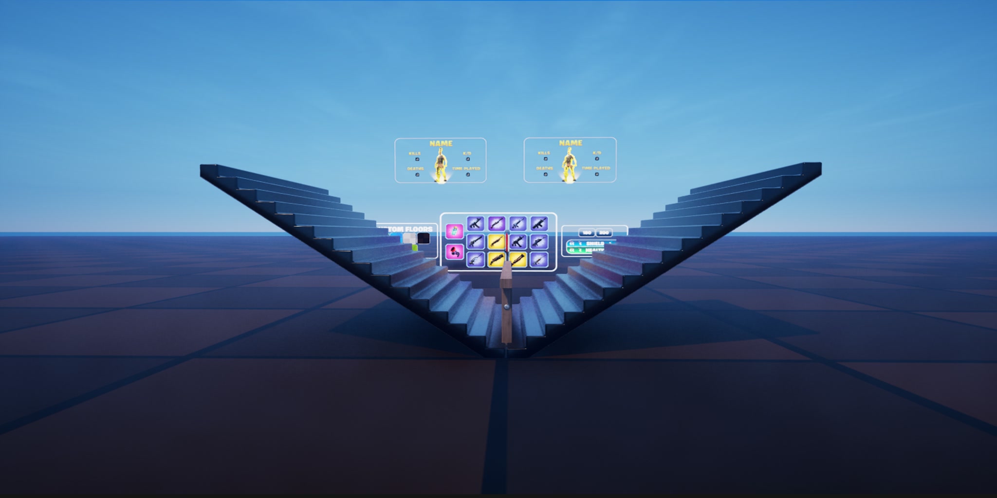 MAXSEEM 1V1 MAP — Fortnite Creative Insel