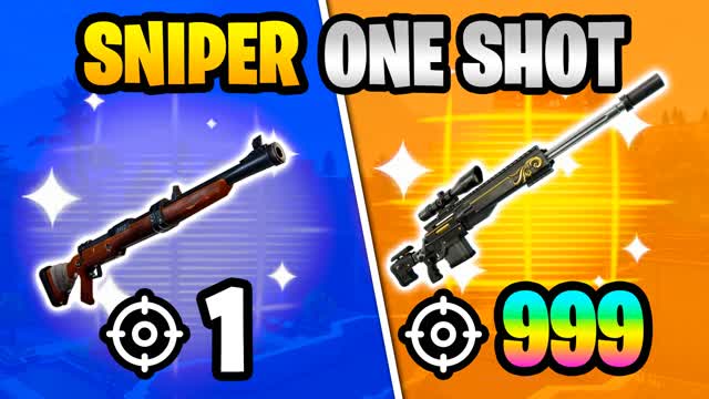 🎯GUN GAME ONE SHOT SNIPER⭐