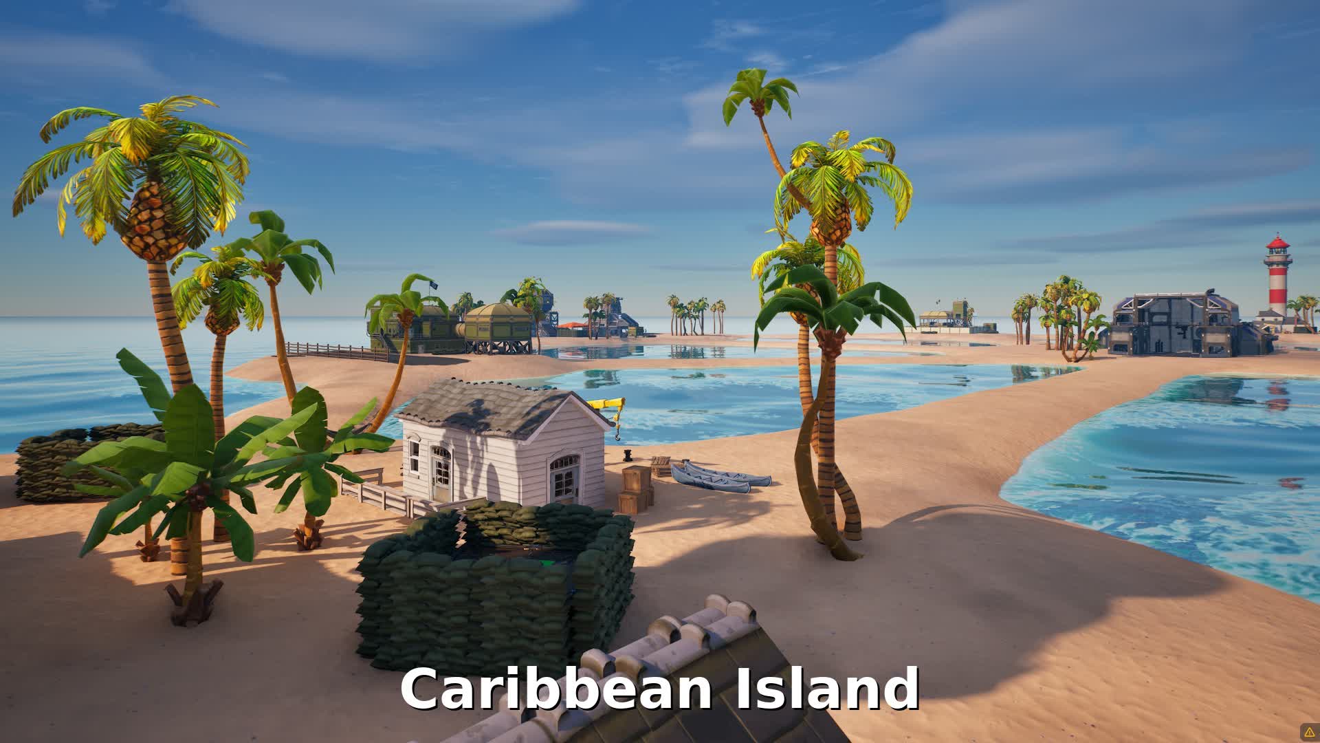 Caribean island