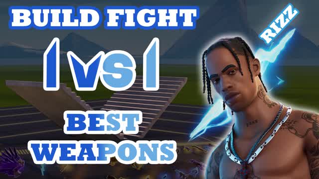 1V1 BUILD FIGHTS [BEST WEAPONS] RIZZ