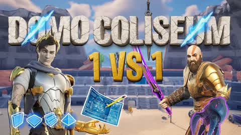 DOMO COLISEUM 1VS1 (BUILDS)