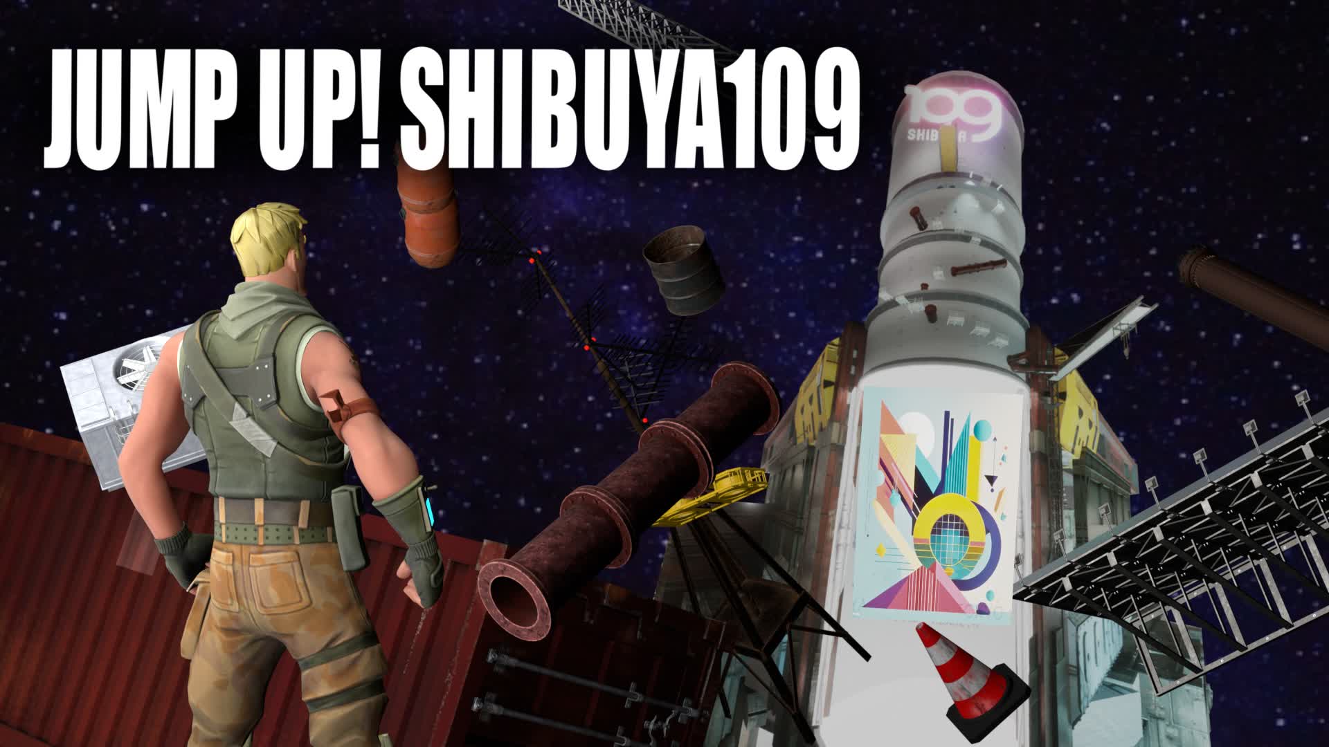JUMP UP! SHIBUYA109 0589-6960-8026 by tenshabi - Fortnite