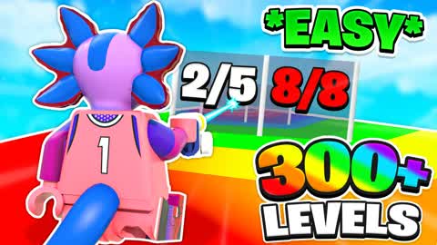 XTREME RAMP SLIDE 🌈 300+ LEVEL OBBY