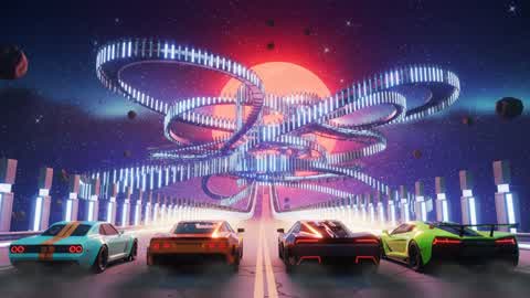 Crazy Space Racing: Speed Chaser