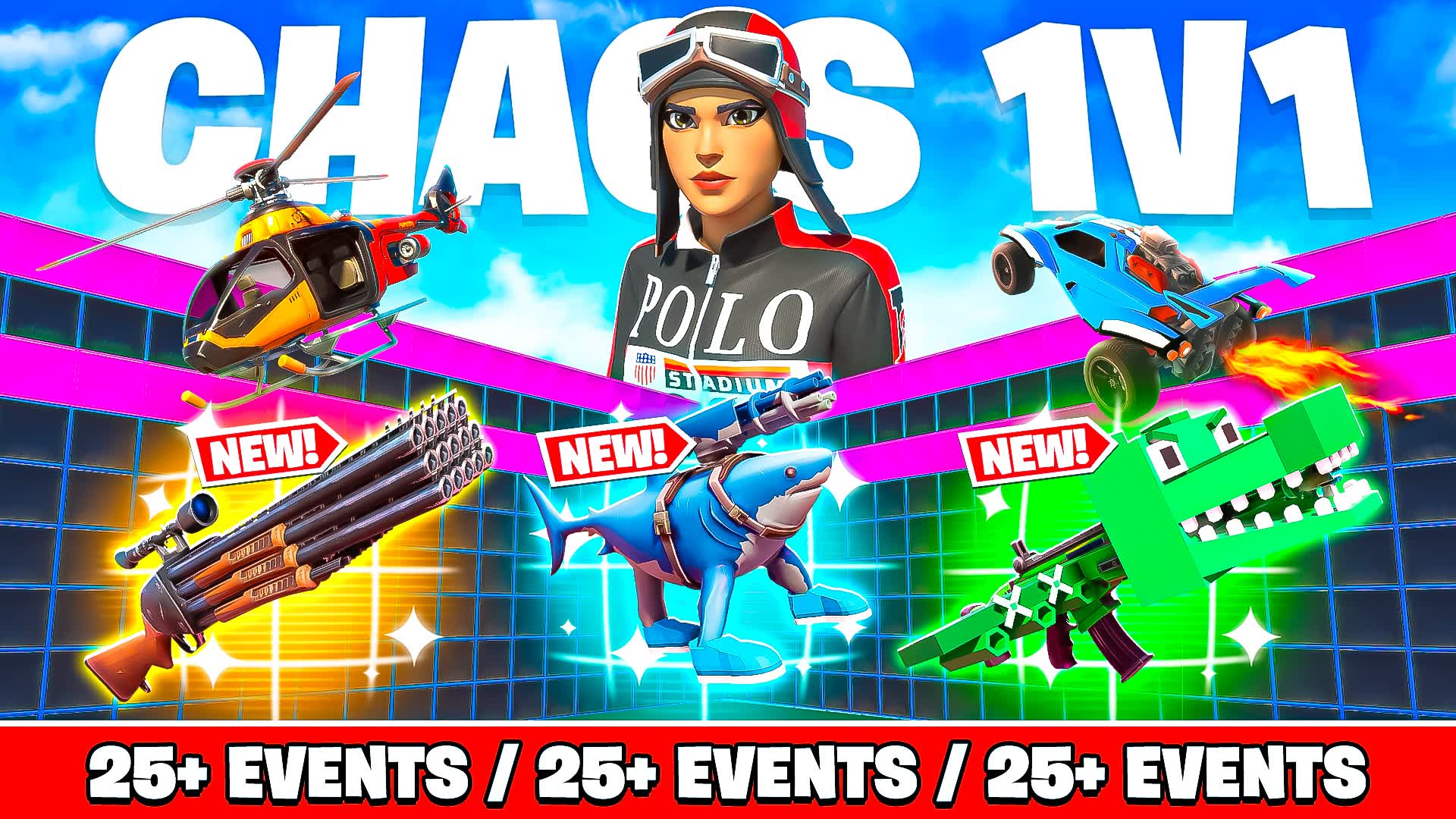CHAOS 1V1 WITH EVERY GUN!