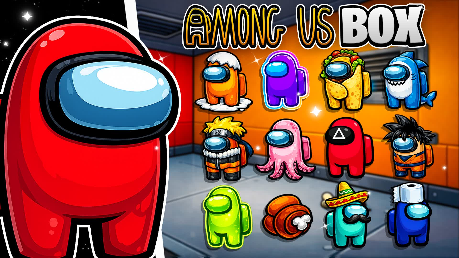 AMONG US BOXFIGHT A6📦