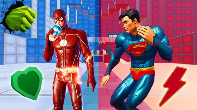 Flash vs Superman