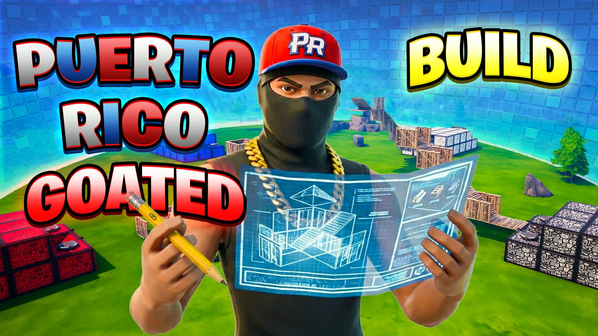 Puerto Rico Goated! 🐐🇵🇷 ✏️Builds