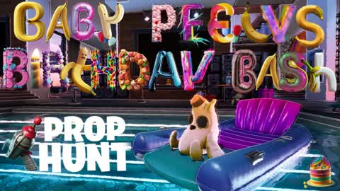 Baby Peely's Birthday Bash Prop Hunt 🍰
