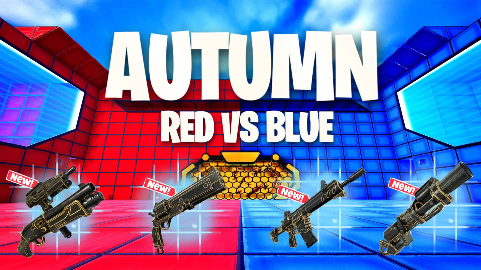AUTUMN RED VS BLUE 🔴🔵