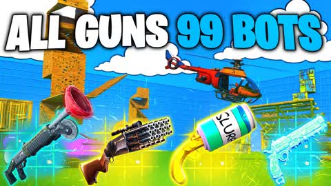 99 BOTS 1V1 FFA ⭐ ALL GUNS CARS ⭐