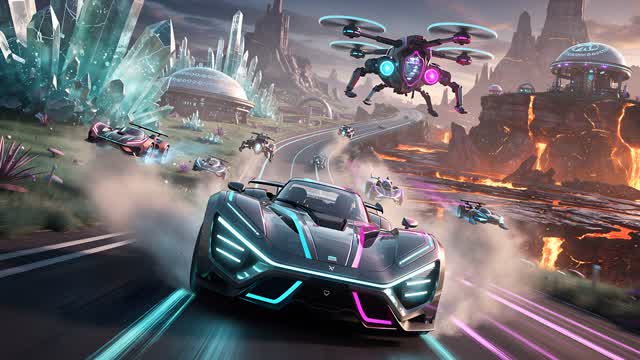 👽 ALIEN DRIVE FFA 🚗 ALL CARS 🚗