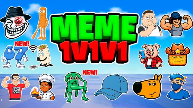 1V1V1 MEME HEROES 1V1 RELOAD PVP[❄️]