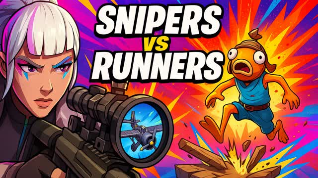 SNIPERS VS RUNNERS - MEGA DOLLHOUSE