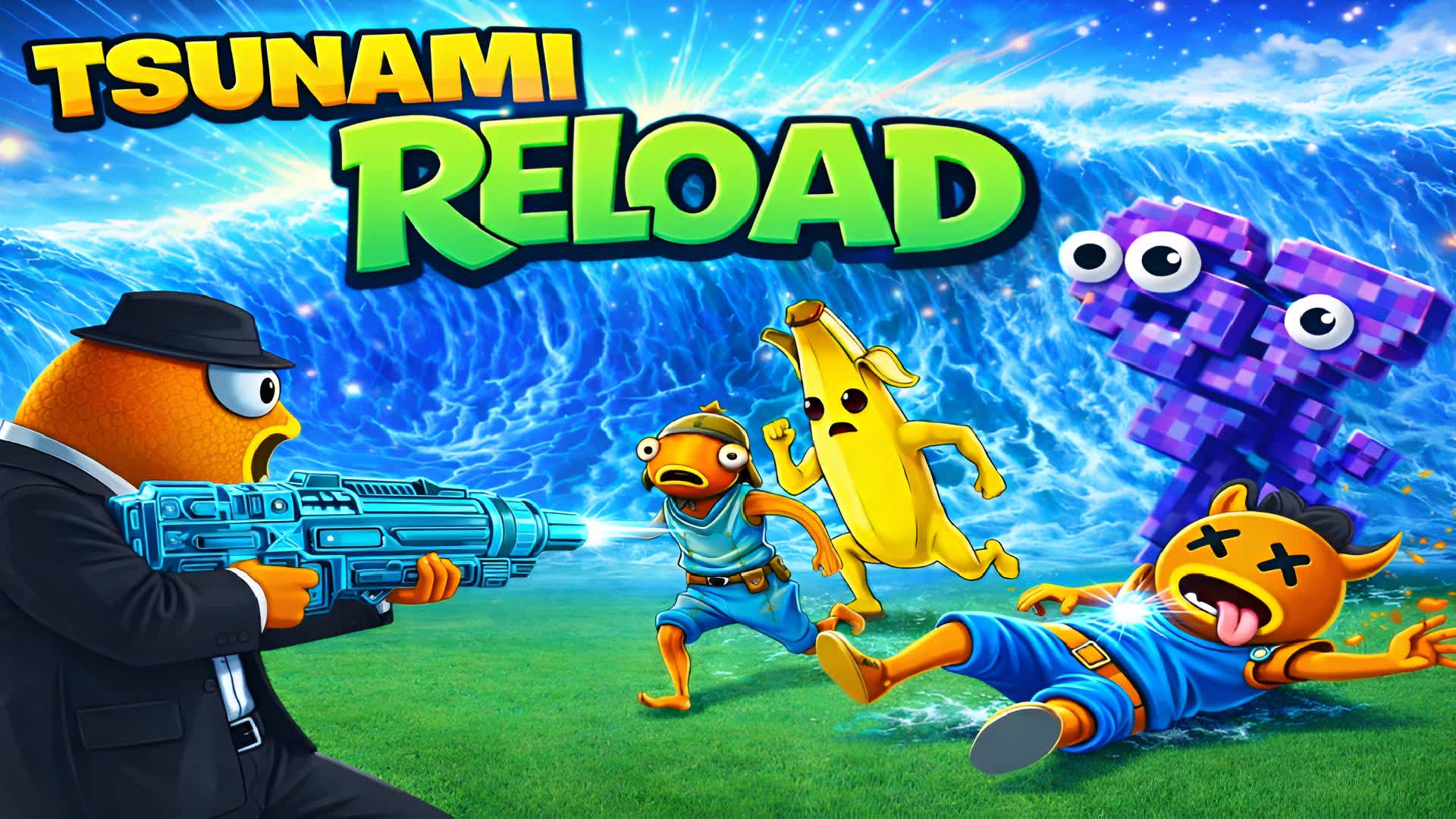 🌊🌊津波のリロード🔁🔁