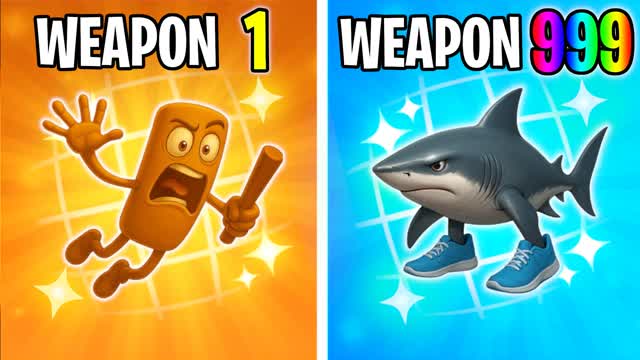 MEME GUN GAME (FIRST PERSON) 🎯😂