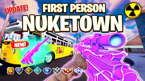 ⭐️ FIRST PERSON GUN GAME - NUKETOWN 🔫