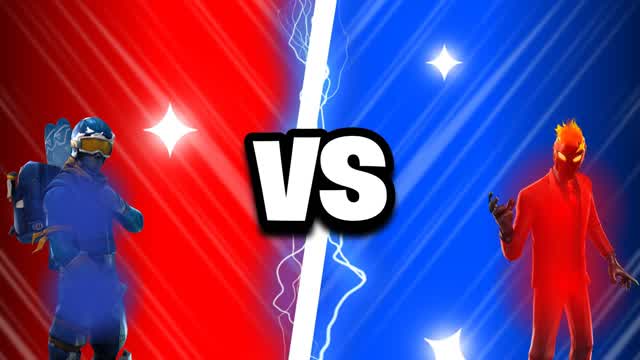 Red VS Blue Tropical