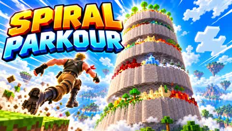 MINEСRAFT SPIRAL PARKOUR