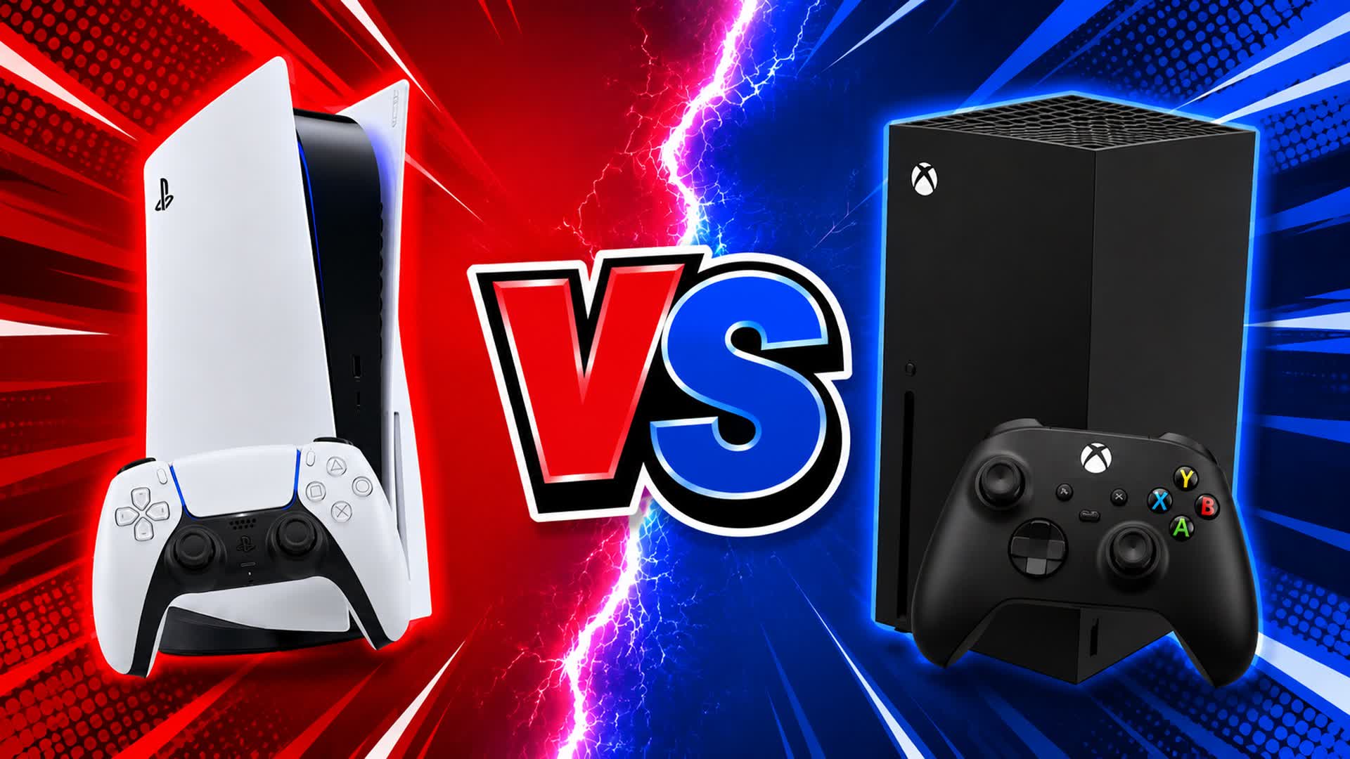 GAMER RED VS BLUE 🔴🔵