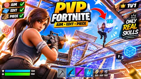 PRACTICE HUB 🎯 [AIM EDIT PIECE 1V1]